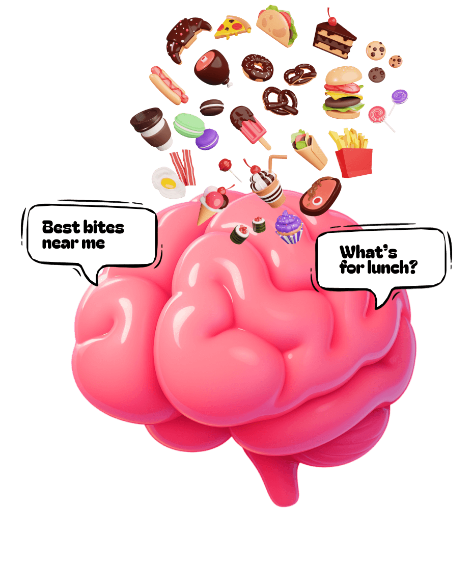 Food discovery illustration